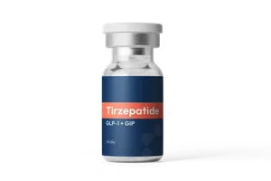 Vial of compounded Tirzepatide